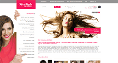 Desktop Screenshot of hair-extensions-hotstyle.com